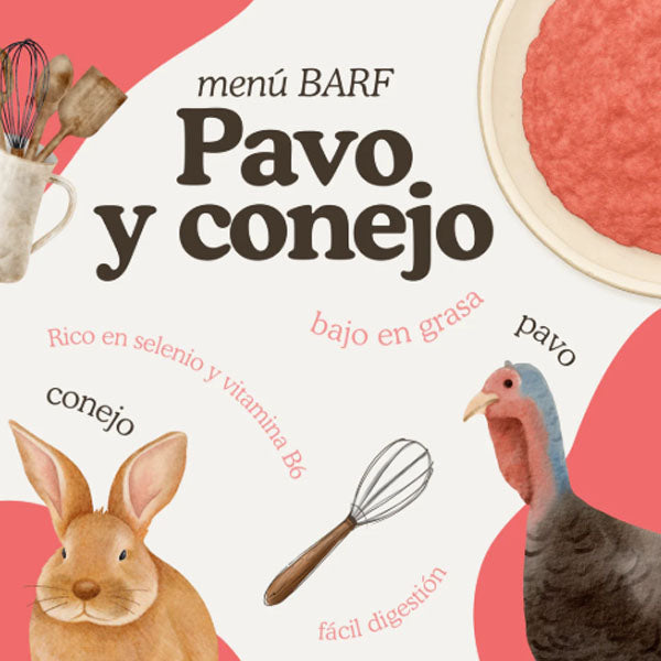 pavo conejo barf2